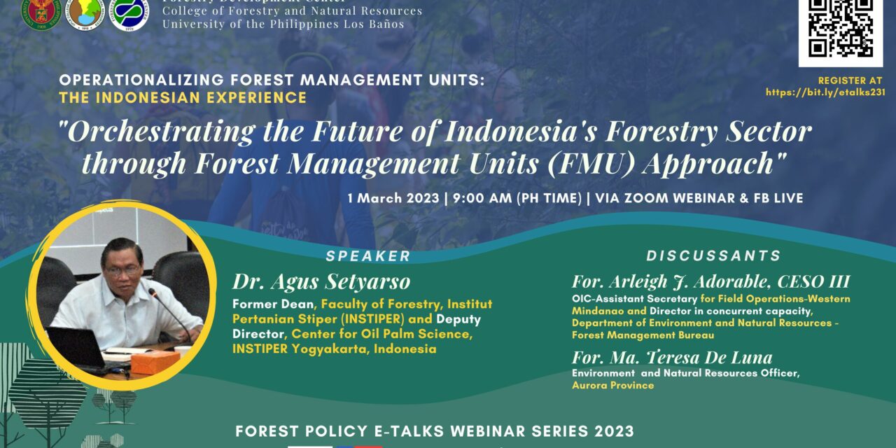 Forest Policy E-Talks is BACK!